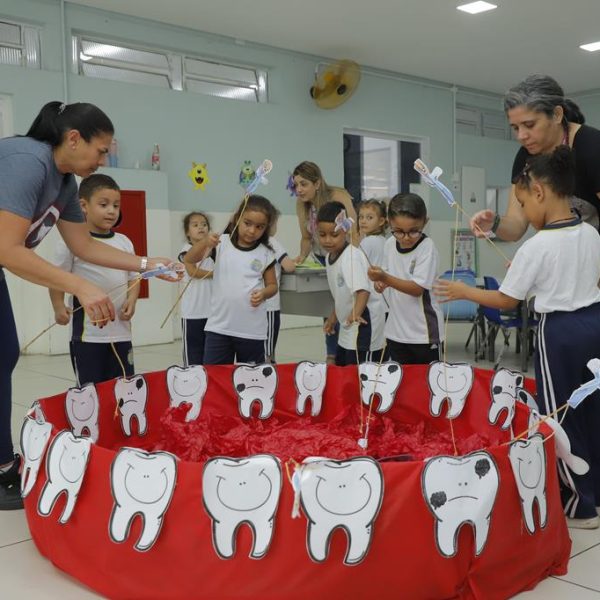 Projeto Sorrisos Saudáveis chega na Emei João Fernandes